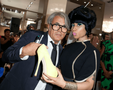 Nicki Minaj and Giuseppe Zanotti