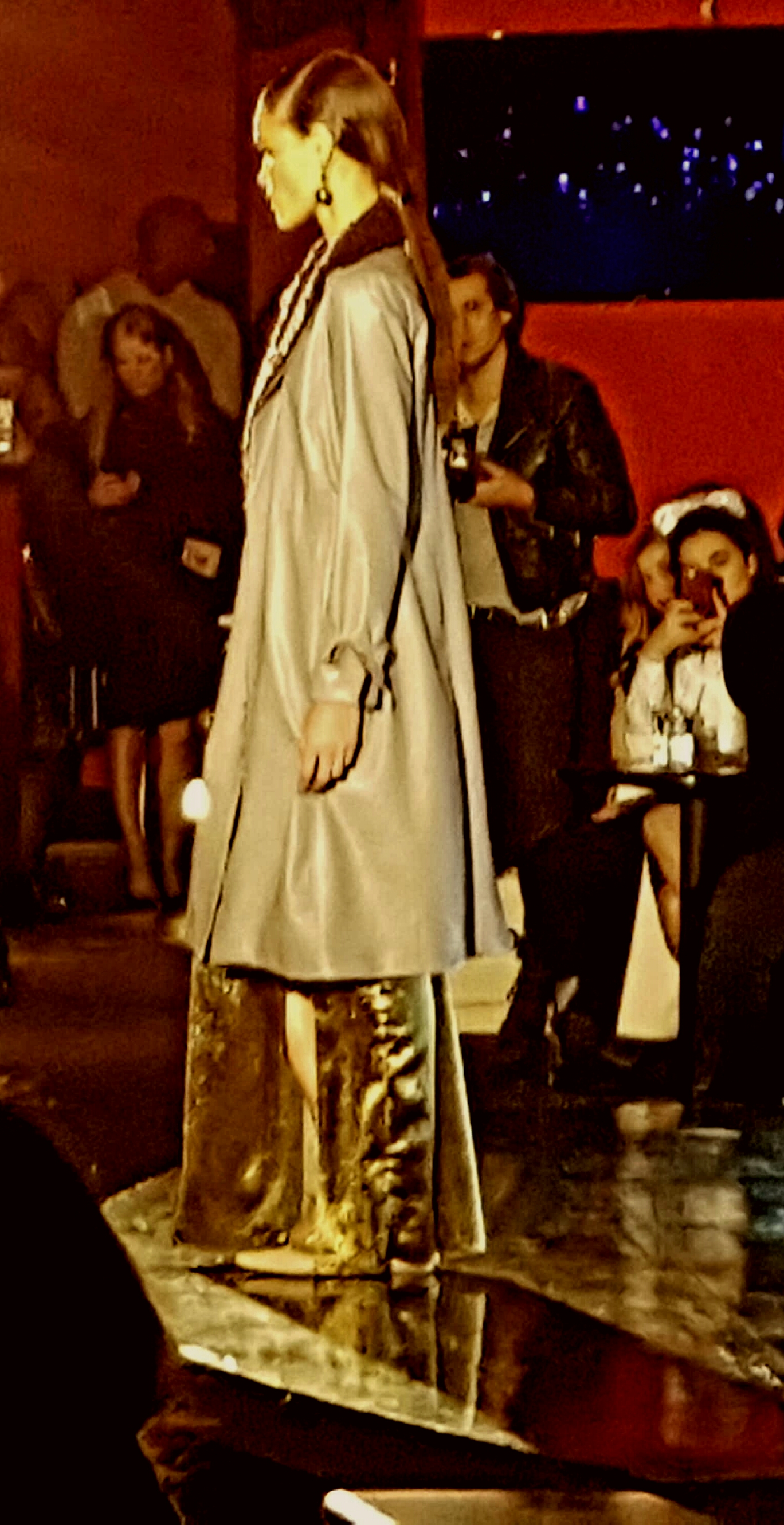 yuna-yang-grey-shadow-leather-trench-coat-with-twinkle-slip-dress-2